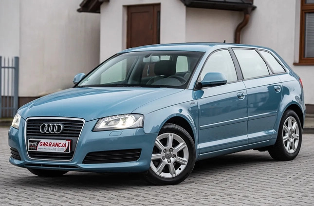 Audi A3 cena 31000 przebieg: 262122, rok produkcji 2010 z Jedlicze małe 379